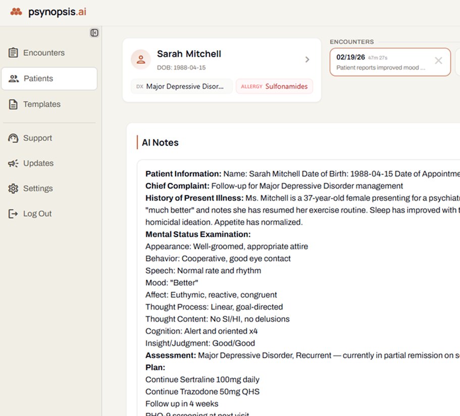 Psynopsis Web Application